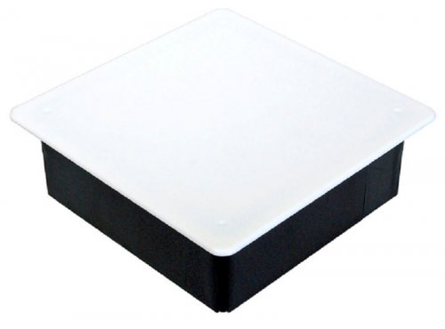 Коробка распределительная HF СП Промрукав 103х103х47мм для сплошных стен черный (72шт) картинка 